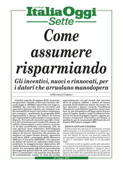 I focus di italia oggi