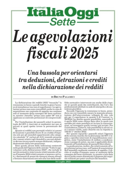 I focus di italia oggi