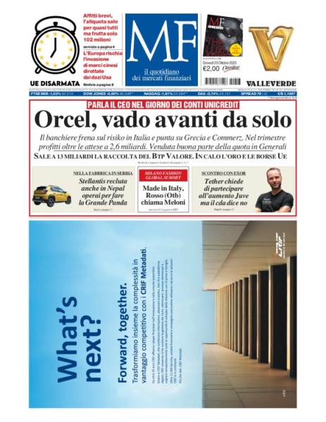 MF - Mercati Finanziari