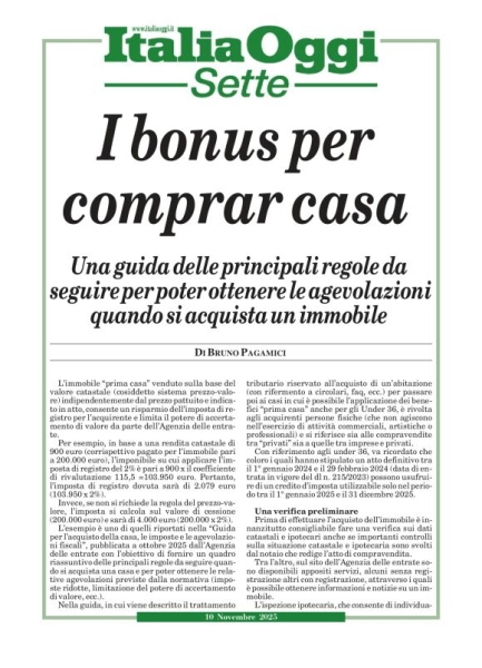 I focus di italia oggi