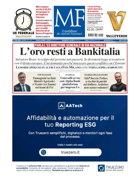 MF - Mercati Finanziari